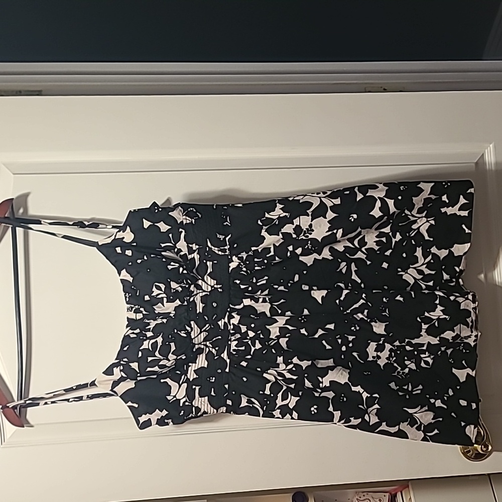 B Smart floral sun dress.